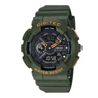 JAM TANGAN PRIA ANALOG DIGITAL DIGITEC ORIGINAL GREEN DA-2020T TGRO DA 2020 DIGITEC 2020 DIGITEC