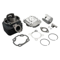 Scooter 70cc 2 Stroke 47mm Big Bore Cylinder Gasket Piston Kit for Yamaha Jog Zuma Vino YW50 BWS 50 