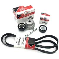 Engine Tensioner Kit For Chery Arrizo 7 Electronic Steering Alternator Belt&amp;Tensioner&amp;Idler 6PK1815 Belt 1.6L