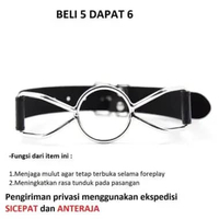 ALAT BANTU FANTASI PRIA WANITA TOYS SUMPAL MULUT MOUTH GAG PENUTUP MULUT RING GAG PRIVASI AMAN