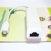 Micro USB OTG LAN USB HUB Port Ethernet RJ45 for Raspberry Pi Zero , Chromecast , Samsung Galaxy Tab 4 S6 / Edge