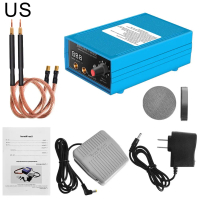 Rechargeable 5000W Spot Welding Machine for 18650 26650 32650 Battery Packs Adjustable Current LCD D