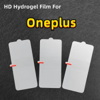 3pcs Screen Protector For For Oneplus 7 8 9pro HD Hydrogel Film For Oneplus 9 Pro TPU Protective Film Curved Fit Not Glass