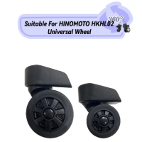Suitable For HINOMOTO HKHL02 Universal Wheel Replacement Suitcase Smooth Silent Shock Absorbing Wheel Accessories Wheels Casters