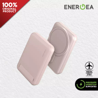 Energea Powerbank Wireless Magsafe Mini 10000mAh + PD 20W ENERGEA Magpac Mini - Pink