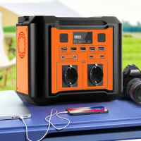 80000mAh Solar Generator Power Supply Station 300W Portable Auxiliary Battery Power Bank Inverter USB C PD for Outdoor Camping