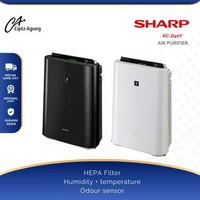 SHARP AIR PURIFIER KCD40YB KCD-40YB KCD 40 YB KCD-40YW KCD 40 YW HITAM BLACK PUTIH WHITE GARANSI RES