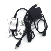 USB-C PD Adapter Power Cable+DMWBLH7 BLH7E Dummy Battery DCC15 DC Coupler for Panasonic Lumix DMC-GF7 DMCGF7 GM1 GM5 GF8 DMCGF8