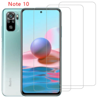 screen protector for xiaomi redmi note 10 4g 5g protective tempered glass on note10 film glas xiomi readmi redme remi red mi not