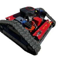 Mowing width 1100mm remote control gas lawn mower robot made in China
