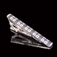 Quality engineer metal tie clip new fashion jewelry men's wedding business shirt suit tie badge pin Gift Free Shipping