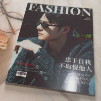 Wang Yibo Fashion HD Photo Collection Photobook Photo Album Picturebook With Mini Card Sticker Paste