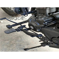 【 品質保證】rebel500 腳踏前移 適用於本田 rebel CM500 CM300改裝前移腳踏前置腳踏前移支架