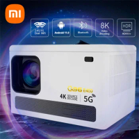 NEW Xiaomi E450 Home Projector 4K HD Android 11.0 Dual Band WIFI 6.0 800 ANSI BT5.0 1920*1080P Cinema Outdoor Portable Projector