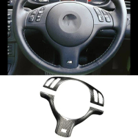 Steering Wheel Real Carbon Trim Part for Bmw E46 1997-2006 Year for Bmw E39 Carbon Trim Part 1995-2003 Year
