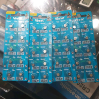 [ 1Biji/1Lembar ] Batrai Vinnic AG0 L521F Alkaline 1.5V / Batre Kancing / Battery Original / Baterai