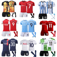 Paris Liverpool Milan Atletico Madrid Chelsea Brazil Short Sleeve Main Away Soccer Uniform  Children's Clothes Jersey