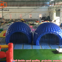 Half-Moon Inflatable Igloo Tent Stage Tent Air Dome Luna Tent