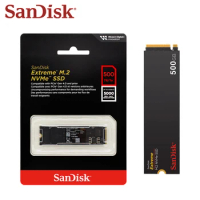 SanDisk Extreme M.2 NVMe SSD PCIe4.0 Internal Hard Disk 500GB 1TB 2TB M.2 2280 PCIe Gen3x4 Solid State Drive for Laptop Desktop