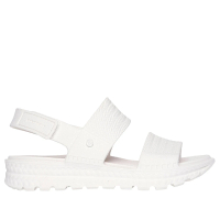 SKECHERS Arch Fit Footsteps 女 運動休閒涼鞋 緩震 支撐 舒適 白(111461WHT)