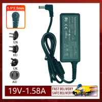 New 19V 1.31A 1.58A 5.5*2.5MM AC Power adapter For AOC 24B1H Monitor LED LCD Power Supply Charger