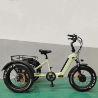 Joyebikes Foldable Electric Tricycles China Adults Three Wheel Folding Electric Cargo Bike Trike For Cargo Delivery 48v 500w