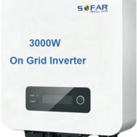 Sunfuture Inverter 3000W Sofar Inverter Wifi Module for Inverter CE Single IP65 Wall Mount On-grid System 5 Years 50-550V DC 13A