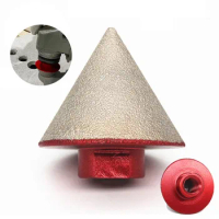 Dia 48mm 5/8-11 Or M14 Diamond Chamfer Bit Milling Bit Tile Cutter Marble Ceramic Enlarge Hole Saw Drilling Angle Grinder Tool