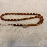TASBIH KAYU KOKAH 33BIJI>7MM Koko Dusty Pink