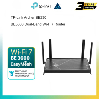 TP-Link Archer BE230 BE3600 Dual-Band Wi-Fi 7 Router
