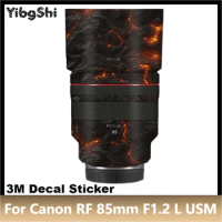 For Canon RF 85mm F1.2 L USM Lens Sticker Protective Skin Decal Film Anti-Scratch Protector Coat RF85 RF85 1.2 RF85/1.2