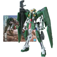 Bandai Genuine Figure Gundam Model Kit Anime Figure MG 1/100 GN-002 Dynames Gundam Collection Gunpla Action Figure for Boys Toys