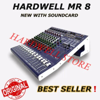 Mixer Audio HARDWELL MR 8 ORIGINAL Garansi 1 Tahun