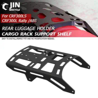 CRF300LS 2023 2024 CNC Motorcycle Luggage Holder Bracket For Honda CRF 300 L RALLY /ABS 2021 2022-2024 CRF300L Rear Luggage Rack