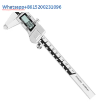 Electronic digital high-precision calipers, stainless steel, household small size 0-150-200-300-500mm