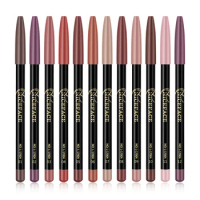 Minkissy 12Pcs Lip Liner Set 12 Colors Natural Lip Makeup Pencils Waterproof Long Lasting Lip Liners Original sephora