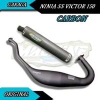KNALPOT NINJA R SS RR AG STYLE SUPER COBRA CARBON ORIGINAL MACHINE INDONESIA BUKAN HBY