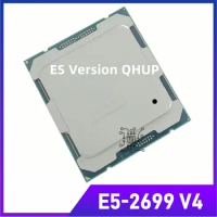 Used Xeon cpu ES version QHUP E5-2699V4 E5-2699 V4 LGA2011-3 E5 2699 V4 22-Core 2.10GHz 55MB 145W E5