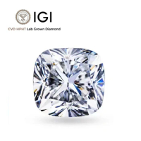 VVS VS Diamond 0.5Carat 1Carat 3Carat Loose lab Diamond wholesales Cushion Cut IGI GIA Certified Lab grown Diamond