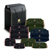 韓國 Enblanc 尊爵黑濕紙巾禮盒組12包入(572抽)彌月禮