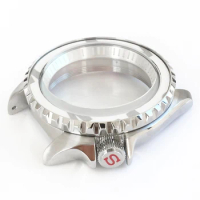 Stainless Steel Bezel Modified Watch Accessories Ceramic Sapphire Glass Watch Case For Seiko SKX007 SKX009 SRPD51