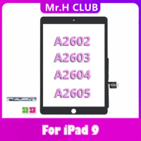 Tested 10.2" For iPad 9 2021 A2602 A2603 A2604 A2605 Touch Screen Digitizer Sensor Front Glass Replacement + Gifts