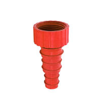 ข้อต่อก๊อกสนามเกลียว3/4 นิ้ว PE รุ่น 510-D ขนาด 16-20-25 มม. สีส้ม