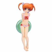 Original Genuine QuesQ Nanoha Takamachi The MOVIE 1st 17cm Products of Toy Models of Surrounding Figures and Beauties