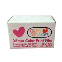 12pcs/roll 35mm Color Print Film Universal 400-speed Photographic Camera Photo Paper Films 35mm Camera Accessories Retro Camera