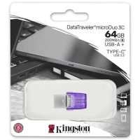 Kingston DataTraveler MicroDuo 3C 64GB 雙介面 TypeC 隨身碟