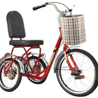 Elderly Tricycle Rickshaw Elderly Scooter Pedal Outer Eight Small Bicycles