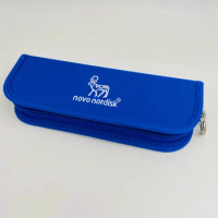 Blue Original Novo Nordisk Pen 4 Novopen 5 Blue Case Pen Not Include Novopen General Packaging Bag medical accessories