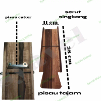 MURAH alat serut keripik singkong serbaguna Kayu Kentang