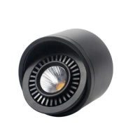 Dimmable 360 Degree Rotating Surface Mounted LED COB Downlight LED Spot Light 20W/15W/10W/7W Ceiling Lamp with LED Driver